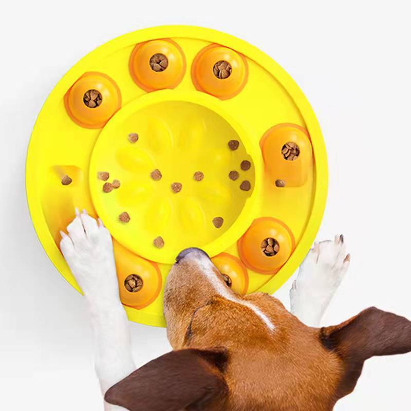Interactive Dog Puzzle Toy – Slow Feeder Food Dispenser to Boost Puppy IQ