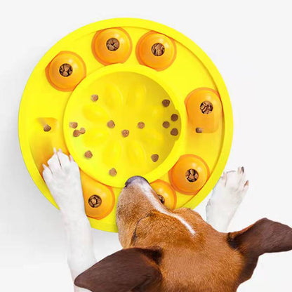 Interactive Dog Puzzle Toy – Slow Feeder Food Dispenser to Boost Puppy IQ