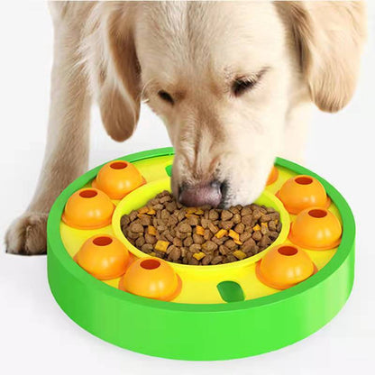 Interactive Dog Puzzle Toy – Slow Feeder Food Dispenser to Boost Puppy IQ