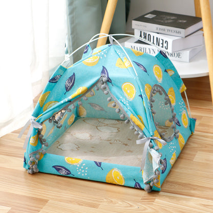 Enclosed Pet Tent – Cozy & Private Pet Bed