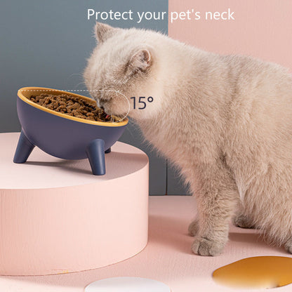 Nordic-Style Elevated Pet Bowl – Stylish Feeder for Cats, Dogs & Bunnies