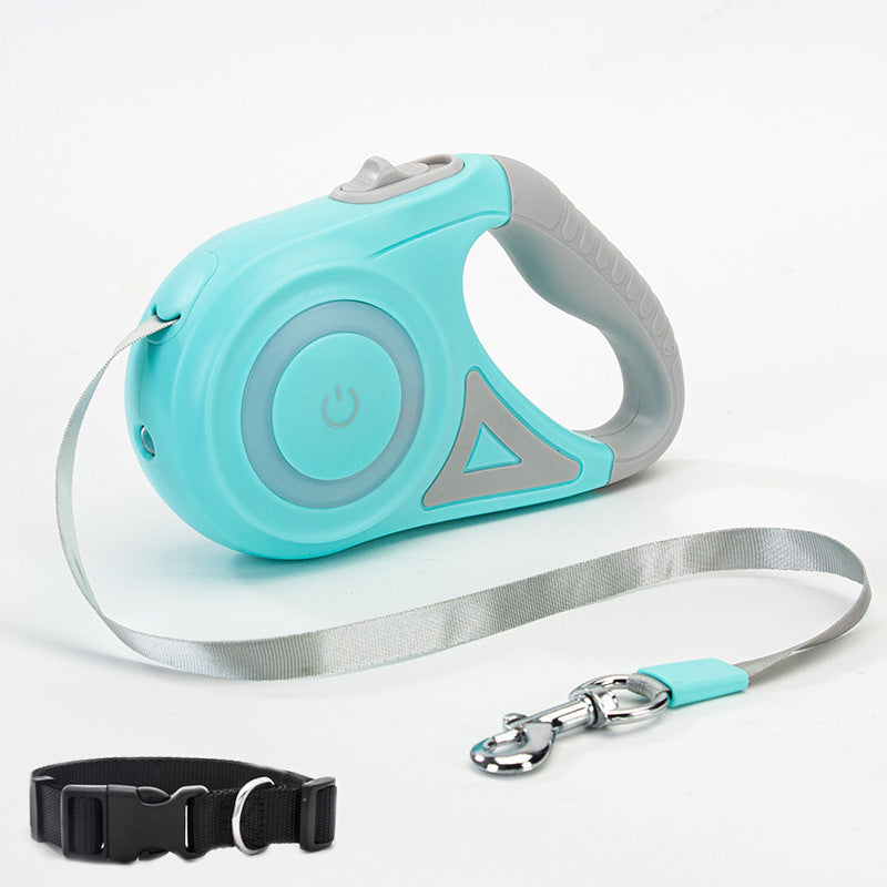 Retractable Dog/Cat Leash & Collar Set – Automatic Pet Traction Rope for Small & Medium Dogs