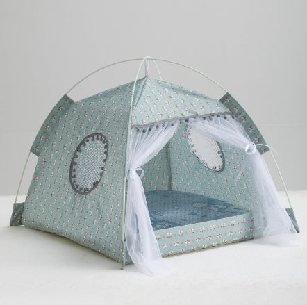 Enclosed Pet Tent – Cozy & Private Pet Bed