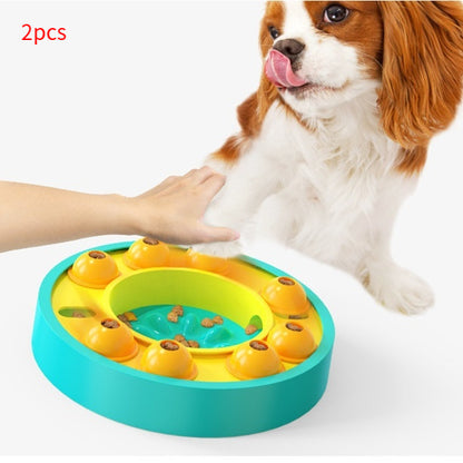 Interactive Dog Puzzle Toy – Slow Feeder Food Dispenser to Boost Puppy IQ