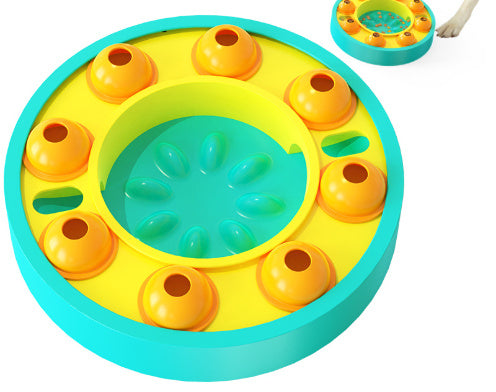 Interactive Dog Puzzle Toy – Slow Feeder Food Dispenser to Boost Puppy IQ
